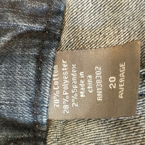 Avenue barely boot cut jeans 20A - Picture 5 of 10
